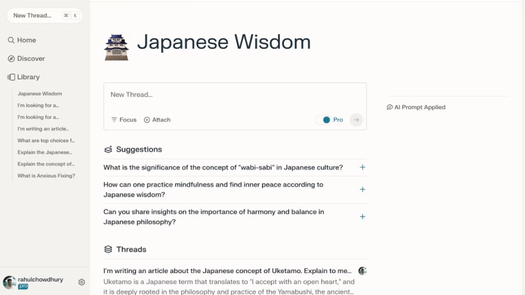 Cách sử dụng Perplexity để sáng tạo nội dung