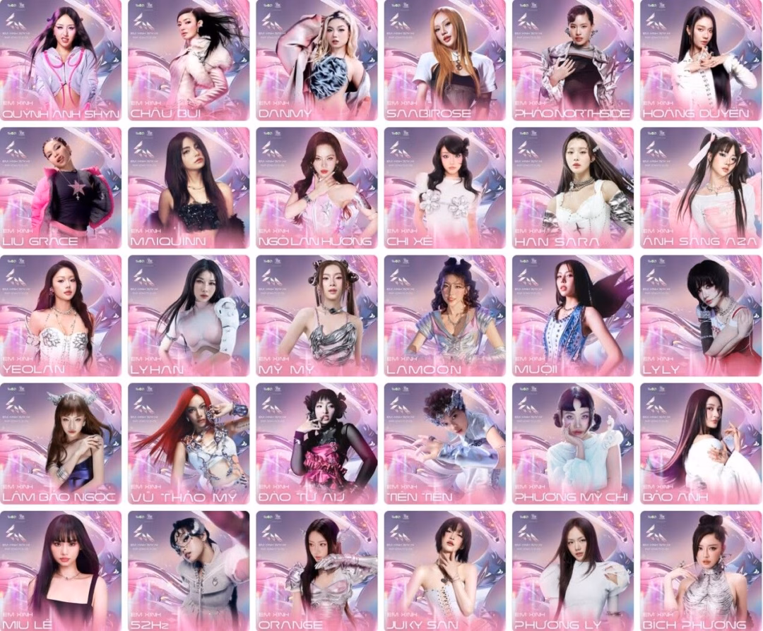 Concert Em Xinh Say Hi: Mùa thu 2025 sắp bùng nổ với sự kiện âm nhạc hot nhất Lộ diện 30 Em Xinh chính thức của chương trình | Nguồn: Facebook Em Xinh Say Hi Vie Channel