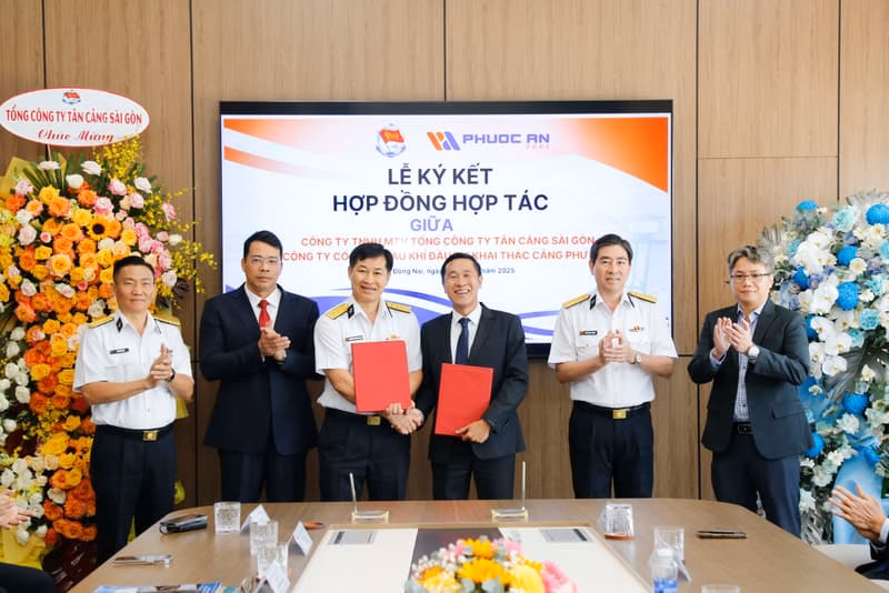 Tân cảng Sài Gòn hợp tác chiến lược với cảng Phước An