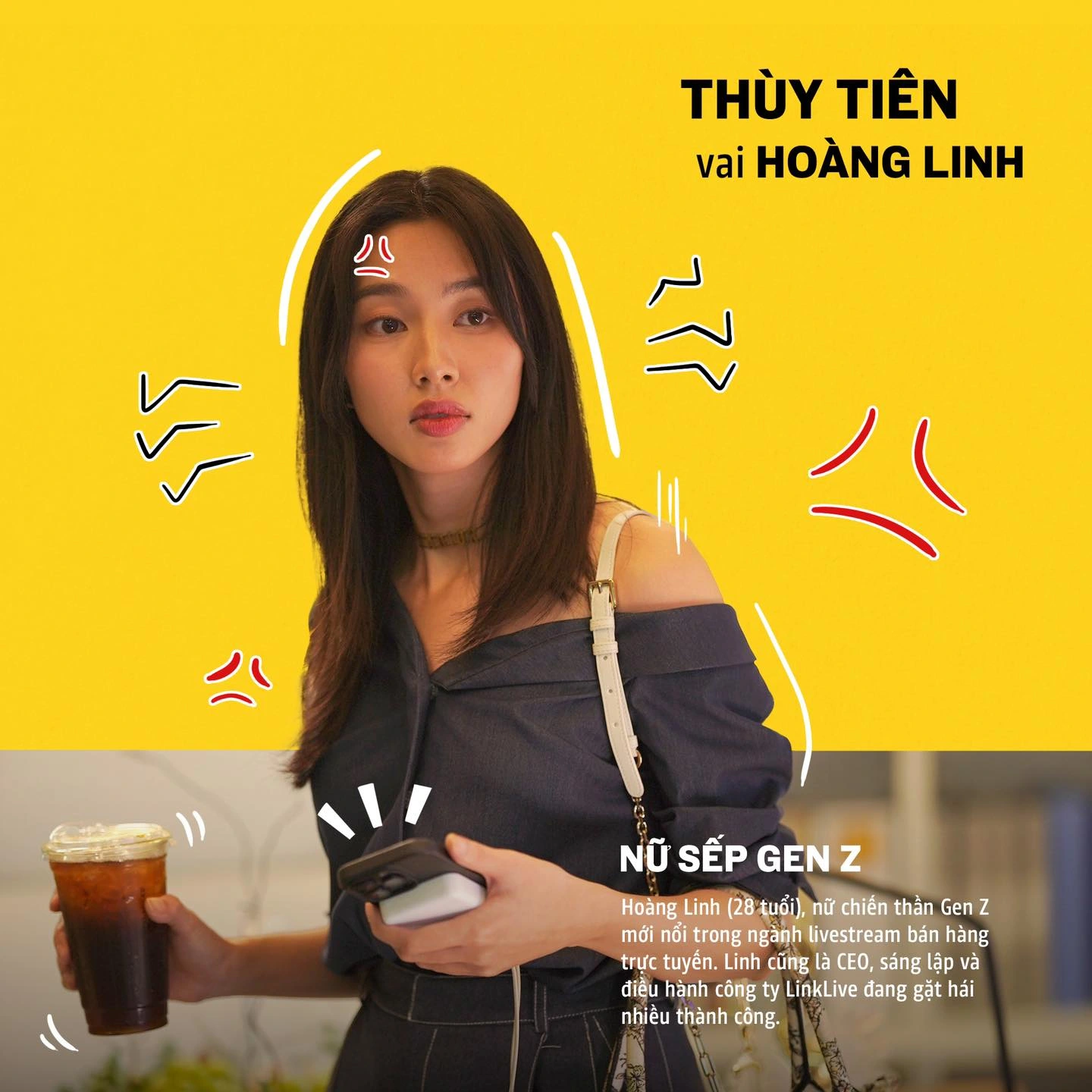 Tên của nữ chính trong phim vẫn được giữ nguyên, tuy nhiên, nhà sản xuất vẫn chưa công bố danh tính diễn viên sẽ thay thế Thùy Tiên