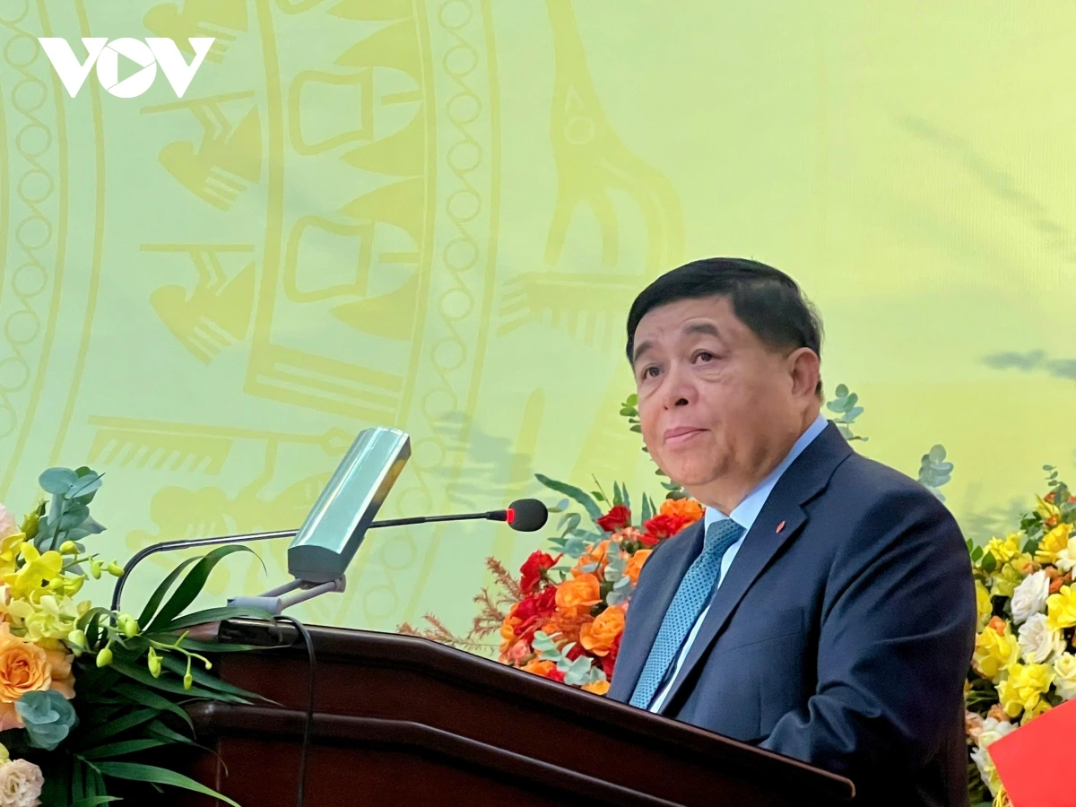 Phó Thủ tướng Nguyễn Chí Dũng phát biểu tại Đại hội