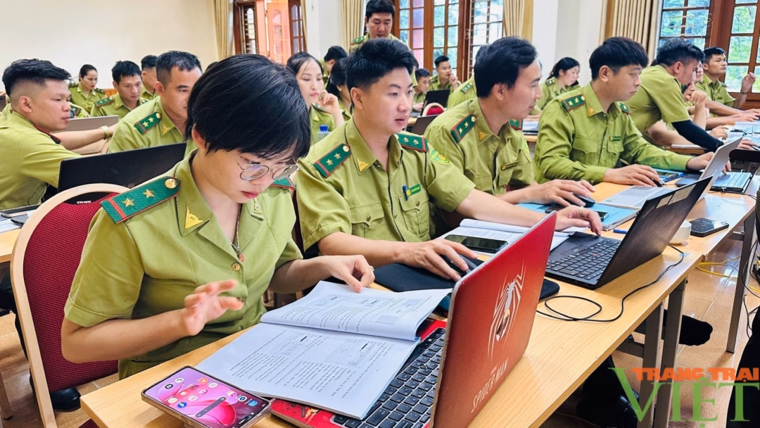 Sơn La tập huấn sử dụng phần mềm quản lý rừng trong thời đại số