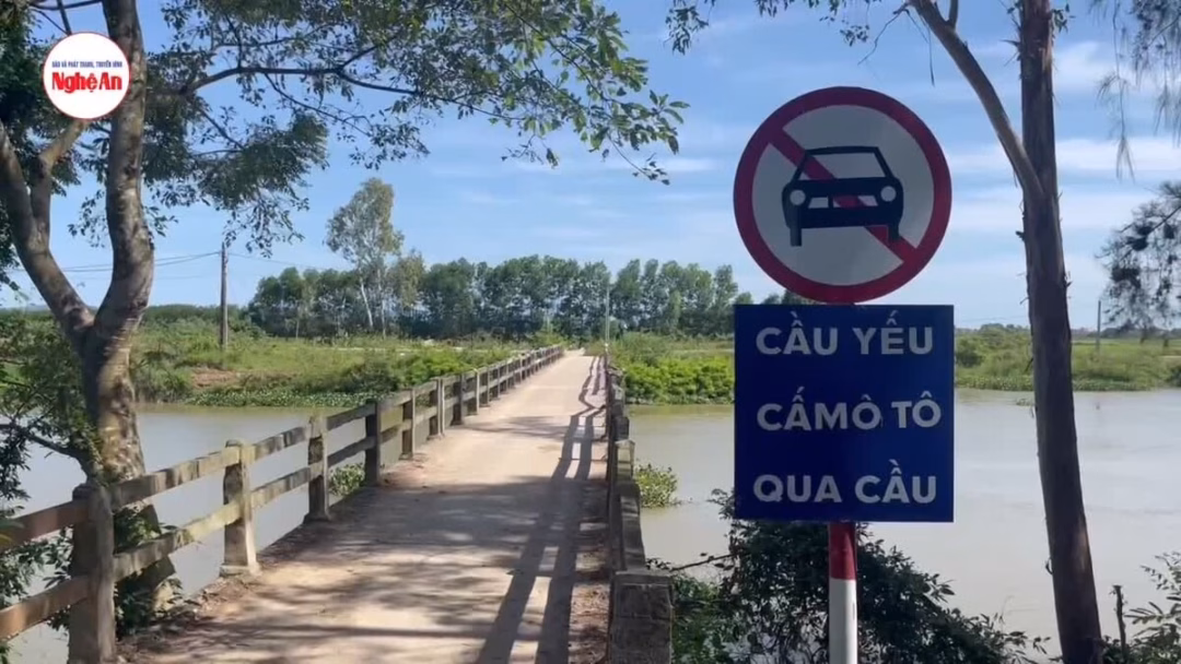Cầu Biên Hòa xuống cấp nghiêm trọng, cần nâng cấp để đảm bảo an toàn giao thông Đoạn lan can đã bị hư hỏng nặng. Ảnh: Tiến Đông