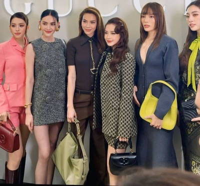 Chi Pu diện outfit ‘đỉnh nóc, kịch trần, bay phấp phới’ đọ dáng sao Việt Chi Pu "lọt thỏm" giữa dàn người đẹp cao 1,7m nhưng vẫn trở thành tâm điểm - 1