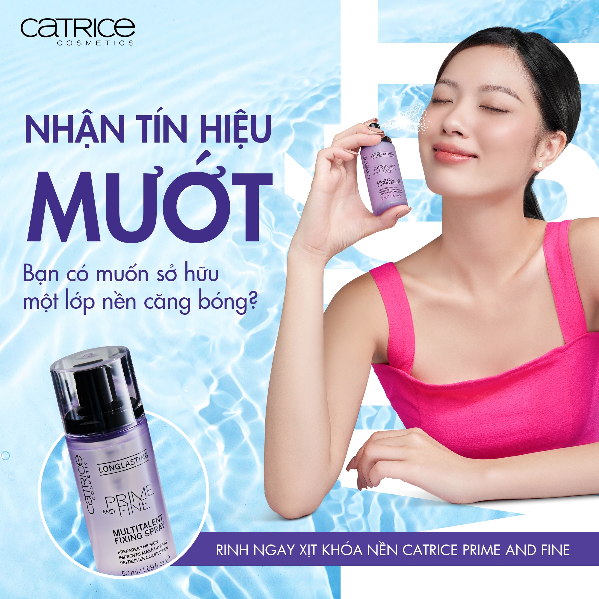 Làn da khỏe nhẹ tênh mùa hè cùng Catrice và Essence