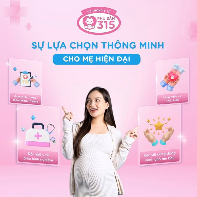Phụ Sản 315 Chăm sóc sức khỏe tại Phụ Sản 315