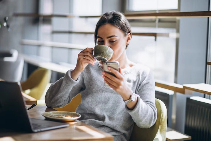 Cà phê Cà phê chứa caffeine