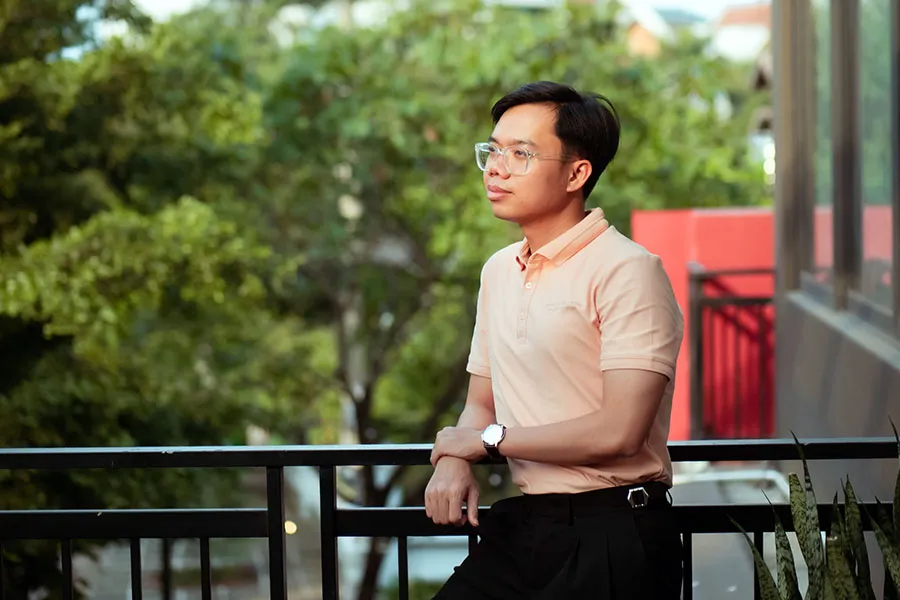 Tác giả trong một chuyến du lịch. Ảnh: NVCC Tác giả trong một chuyến du lịch. Ảnh: NVCC