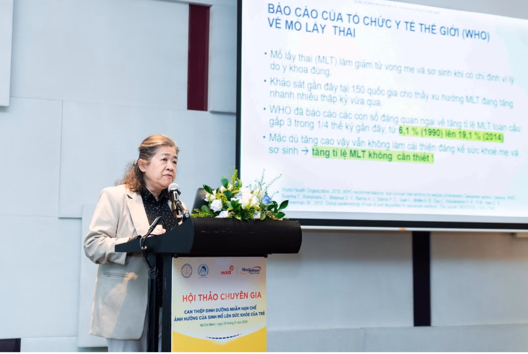 Tác động của sinh mổ lên hệ vi sinh đường ruột Tác động của sinh mổ lên hệ vi sinh đường ruột