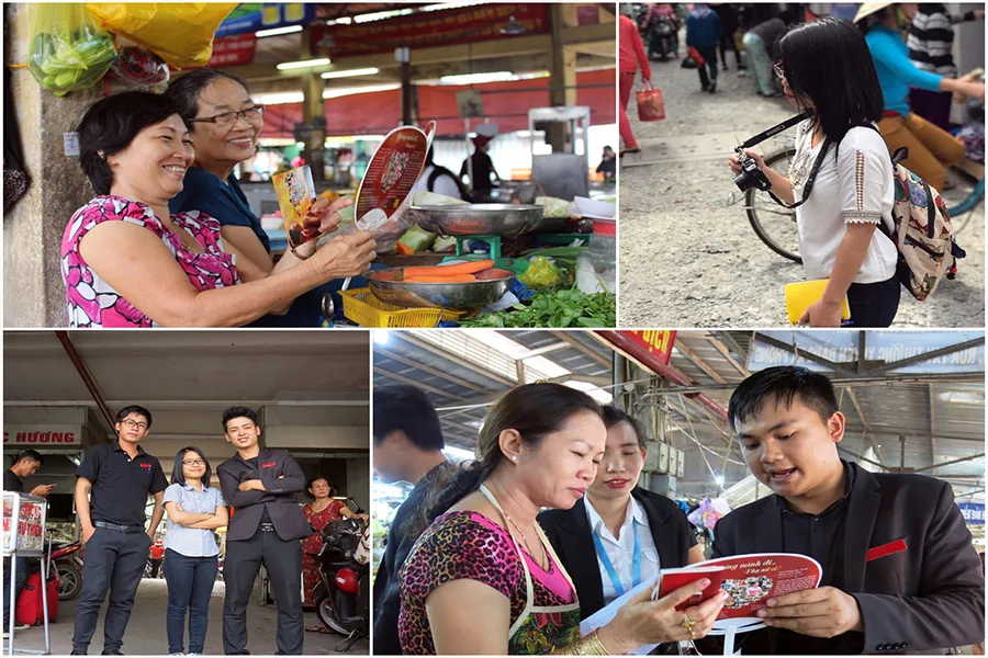 Tác giả trong chiến dịch truyền thông “Thương mình đi, phụ nữ ơi!”