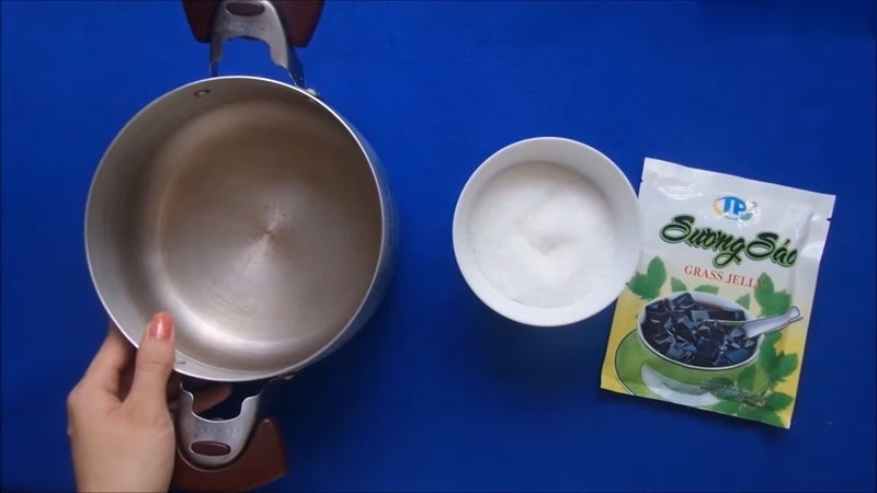Nguyên liệu làm sương sáo