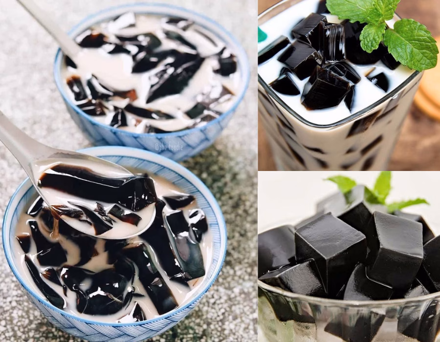 Thạch sương sáo cốt dừa
