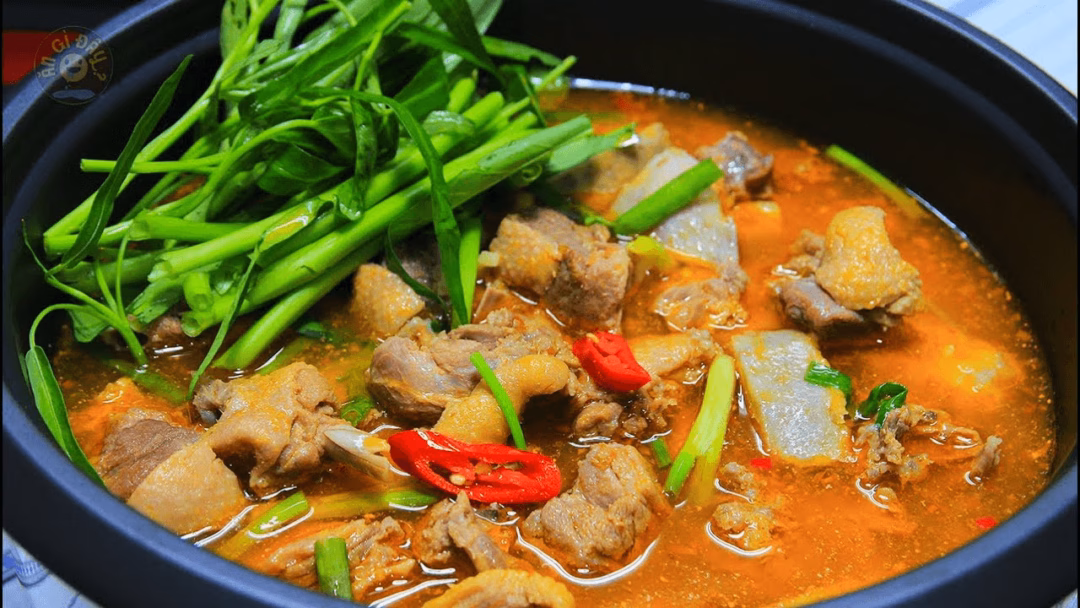 Thành phẩm vịt nấu chao thơm ngon hấp dẫn