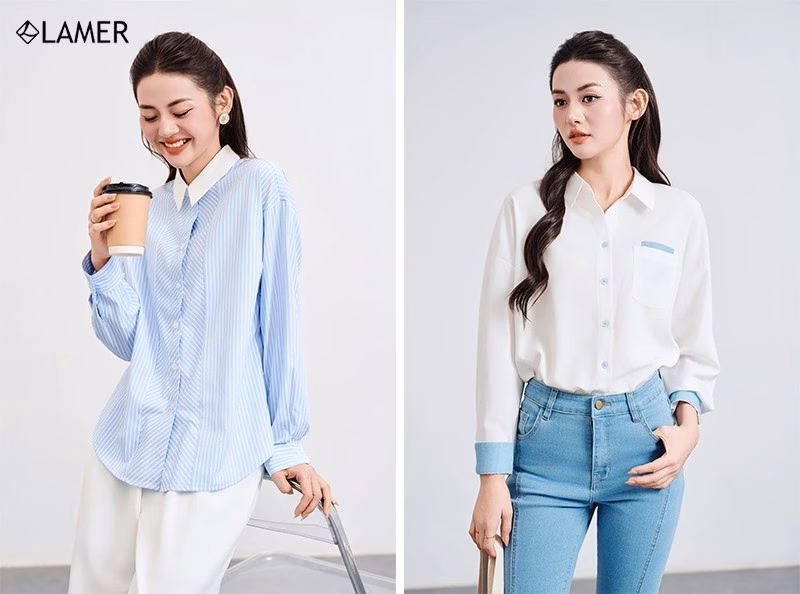 Lamer Fashion đa dạng mẫu áo sơ mi nữ