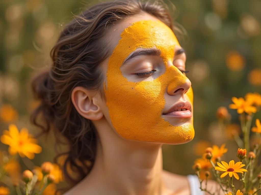 Mặt nạ nghệ mật ong giúp da sáng mịn
