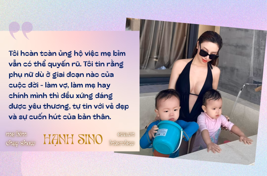 Hạnh Sino bật mí bí quyết nuôi dạy song sinh Ca sĩ Hạnh Sino: amp;#34;May mắn nào cũng đi kèm với nỗ lực, không ai tự dưng mà amp;#39;sướngamp;#39; cả đâuamp;#34; - 5