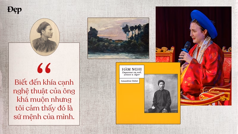 Hậu duệ vua Hàm Nghi tìm hiểu cuộc đời tổ tiên, viết sách ở Pháp