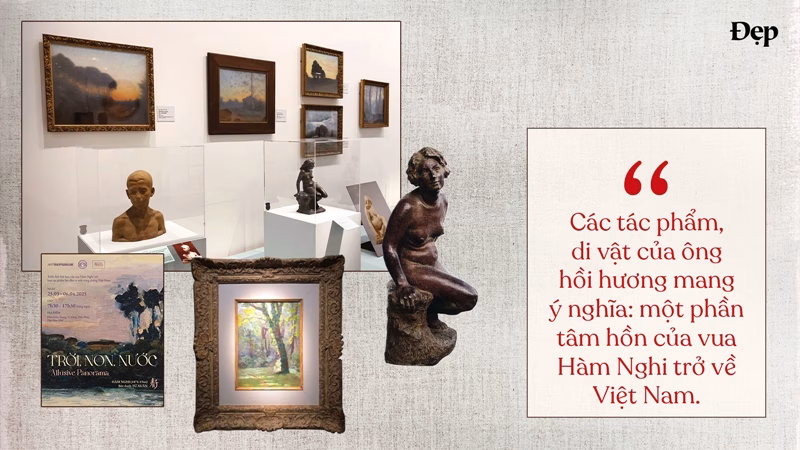 Hậu duệ vua Hàm Nghi tìm hiểu cuộc đời tổ tiên, viết sách ở Pháp