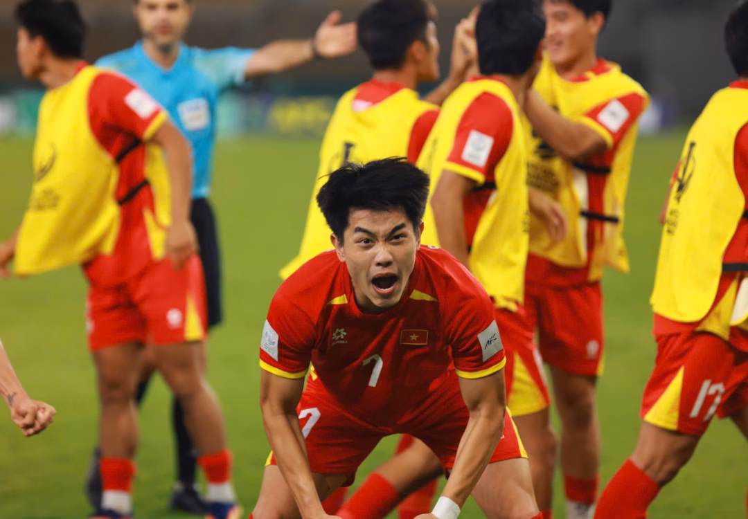 U23 Việt Nam v&agrave; U23 UAE trong trận tứ kết Asian U23 Championship 2026