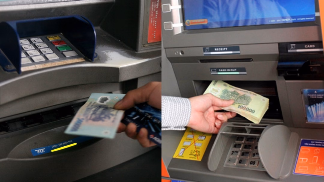 Rút tiền ở máy ATM, lưu ý kỹ điều này kẻo mất sạch tiền trong tài khoản- Ảnh1.