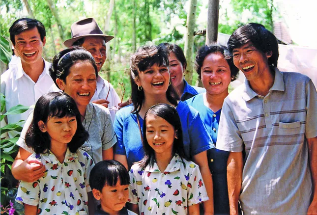 Heidi và đại gia đình bên ngoại Heidi và đại gia đình bên ngoại