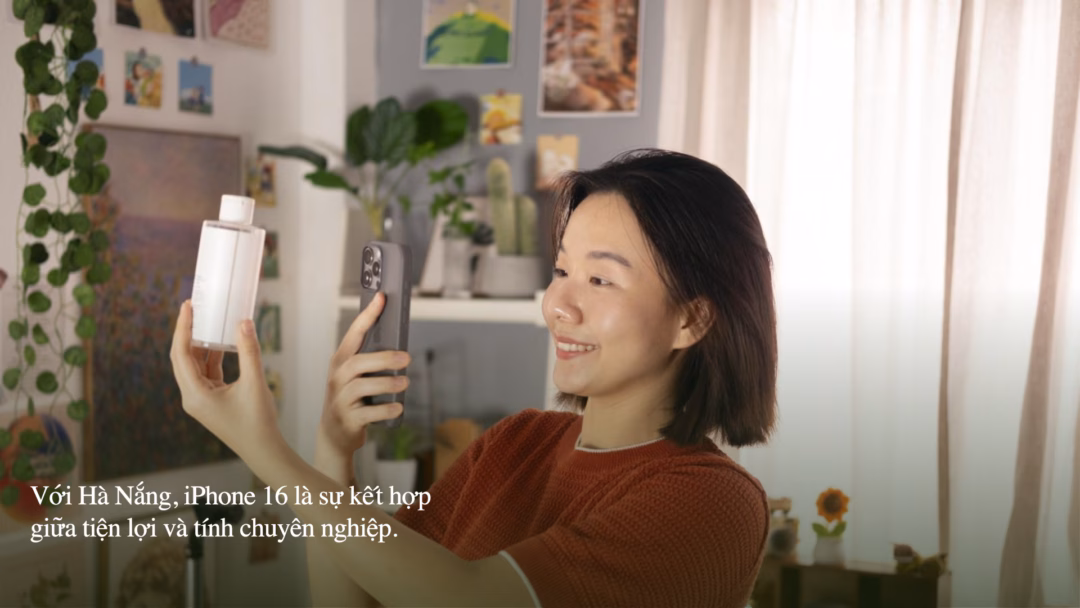 Nguyên Bùi sử dụng iPhone16 Pro để ghi lại khoảnh khắc Nguyên Bùi sử dụng iPhone16 Pro để ghi lại khoảnh khắc