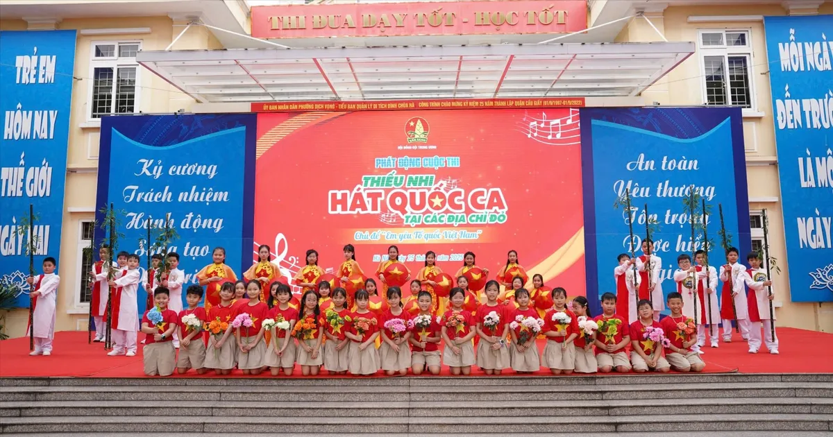 Hội đồng Đội Trung ương tổ chức phát động cuộc thi
