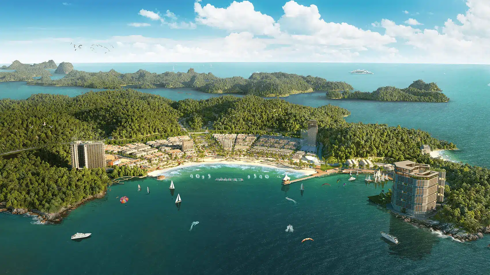 Toàn cảnh dự án Xanh Island Cát Bà