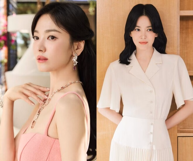 Song Hye Kyo bật mí 3 bước chăm sóc da đơn giản của mình ở tuổi 44 Quốc bảo nhan sắc xứ Hàn từng tiết lộ việc rửa mặt bằng sữa tươi.