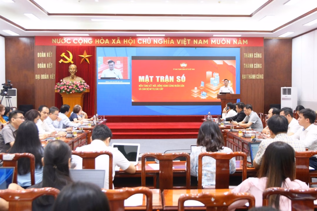 Triển khai nền tảng "Mặt trận số" và ứng dụng AI trong công tác Mặt trận các cấp
