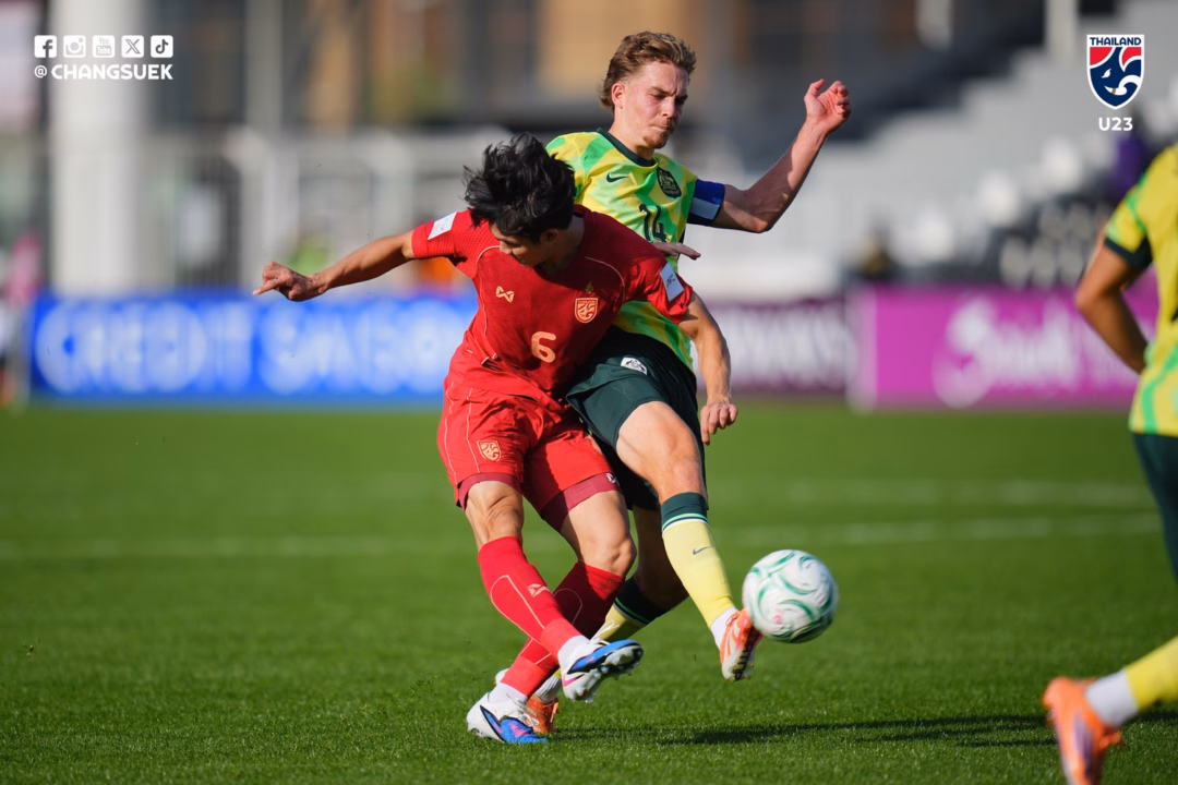U23 Th&aacute;i Lan mở tỷ số trước U23 Australia