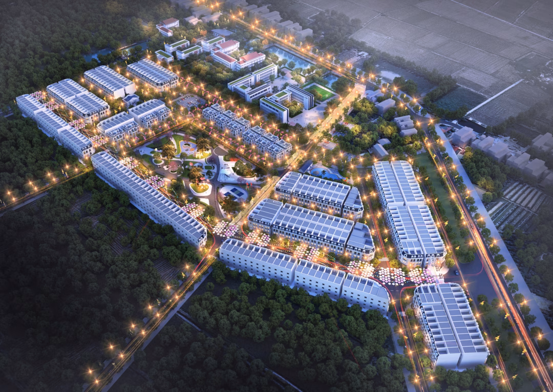 Phối cảnh khu đô thị Việt Hưng Phối cảnh khu đô thị Việt Hưng