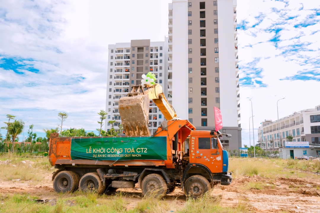 Lễ khởi công tòa CT2 dự án IEC Residences Quy Nhơn