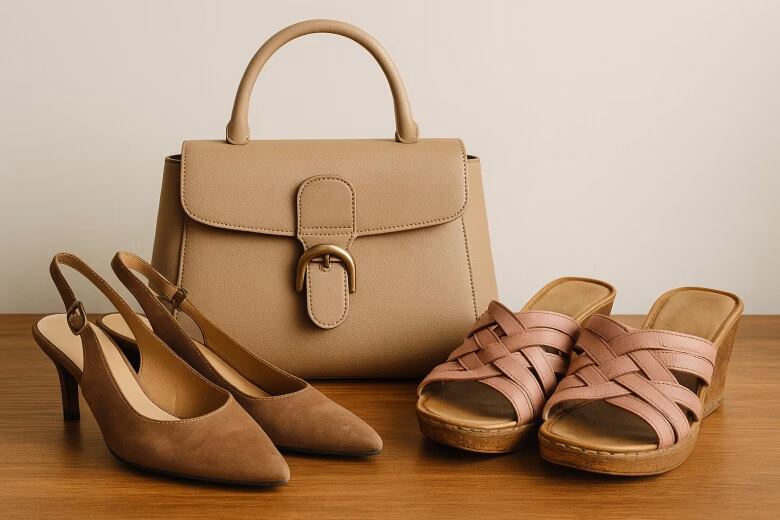 Thay vì mua những đôi giày/túi xách theo trend, hãy đầu tư vào những thiết kế kinh điển, bền dáng và dễ phối đồ.
