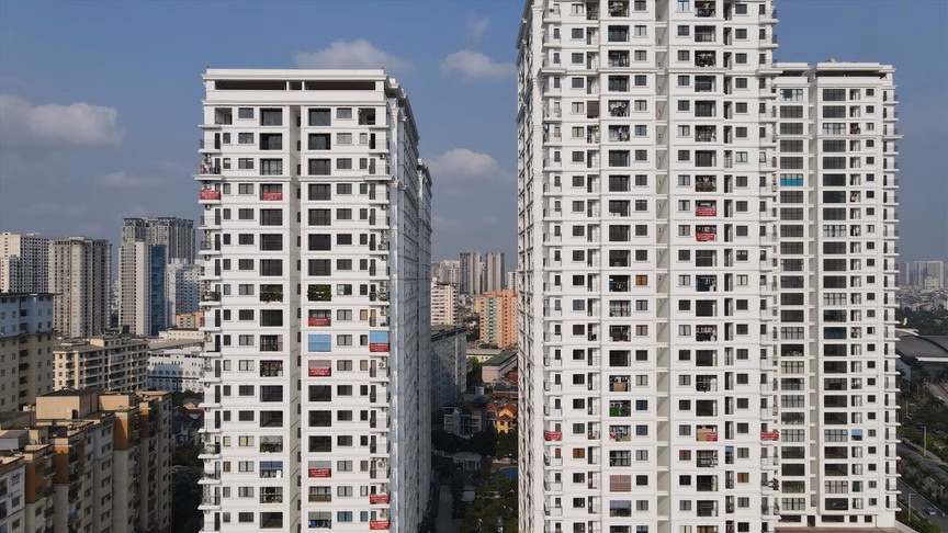 Thị trường bất động sản quý II/2025 tiếp tục chứng kiến giá căn hộ neo ở mức cao, thậm chí có xu hướng tăng tại các thành phố lớn. Ảnh minh họa.