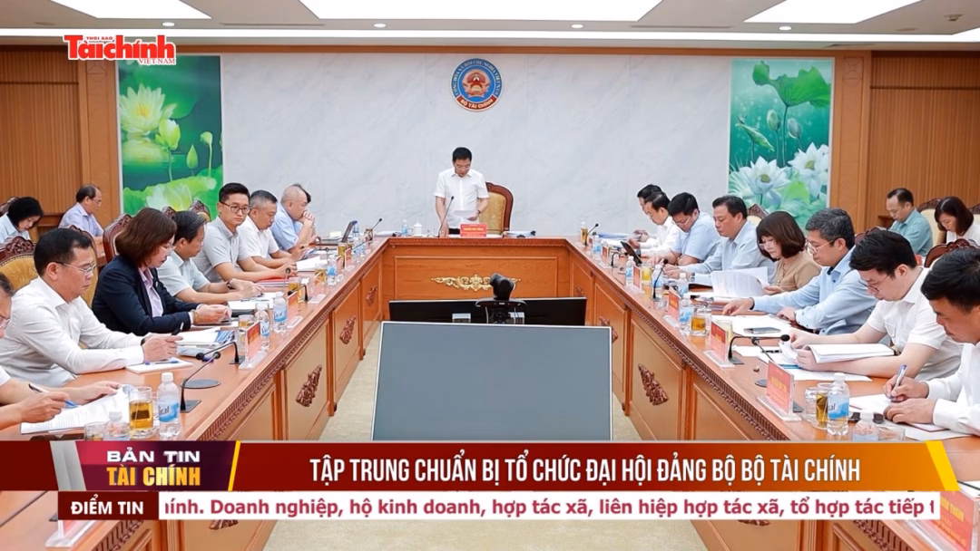 Tập trung chuẩn bị tổ chức Đại hội Đảng bộ Bộ Tài chính