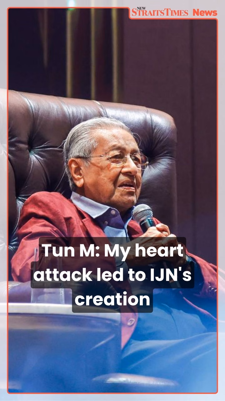 Hai diễn viên trẻ Malaysia được chọn đóng vai chính trong bộ phim truyền hình Tun M: My heart attack led to IJN's creation