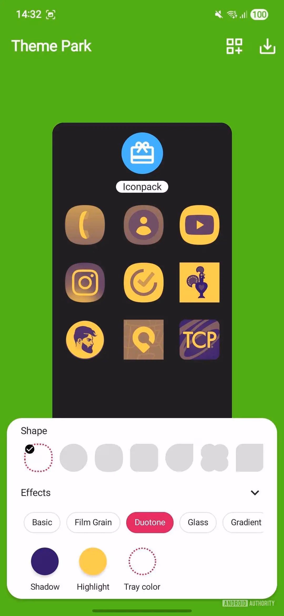 Theme Park cho phép tùy chỉnh sâu hơn từng hiệu ứng - thứ mà Apple chưa làm được.