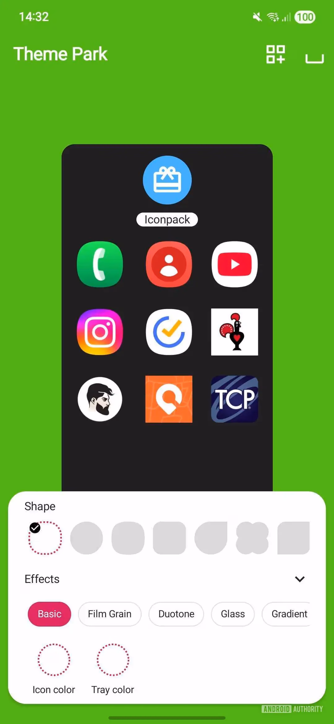 Theme Park cho phép tùy chỉnh sâu hơn từng hiệu ứng - thứ mà Apple chưa làm được.