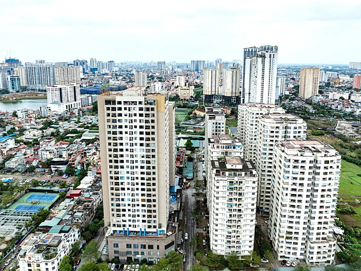 Dự án bất động sản tại Hà Nội - Ảnh: NAM TRẦN