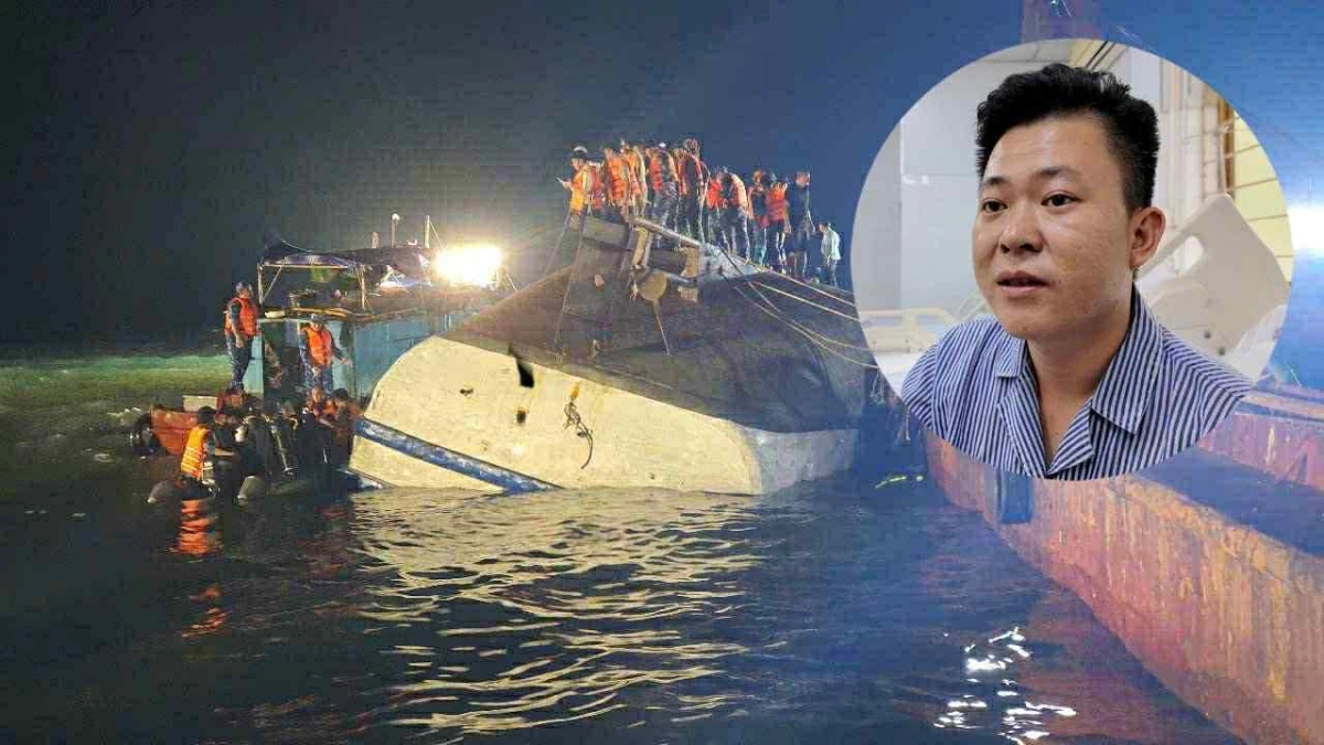 Nạn nhân kể giây phút tìm đường sống trong con tàu lật úp