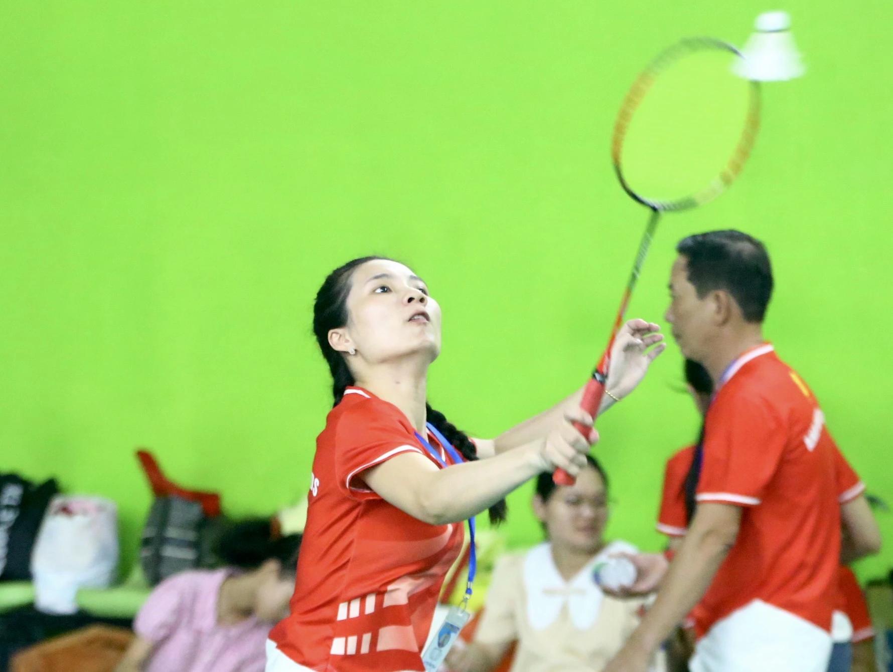 Những pha thi đấu tại giải cầu lông AKK mở rộng 2025