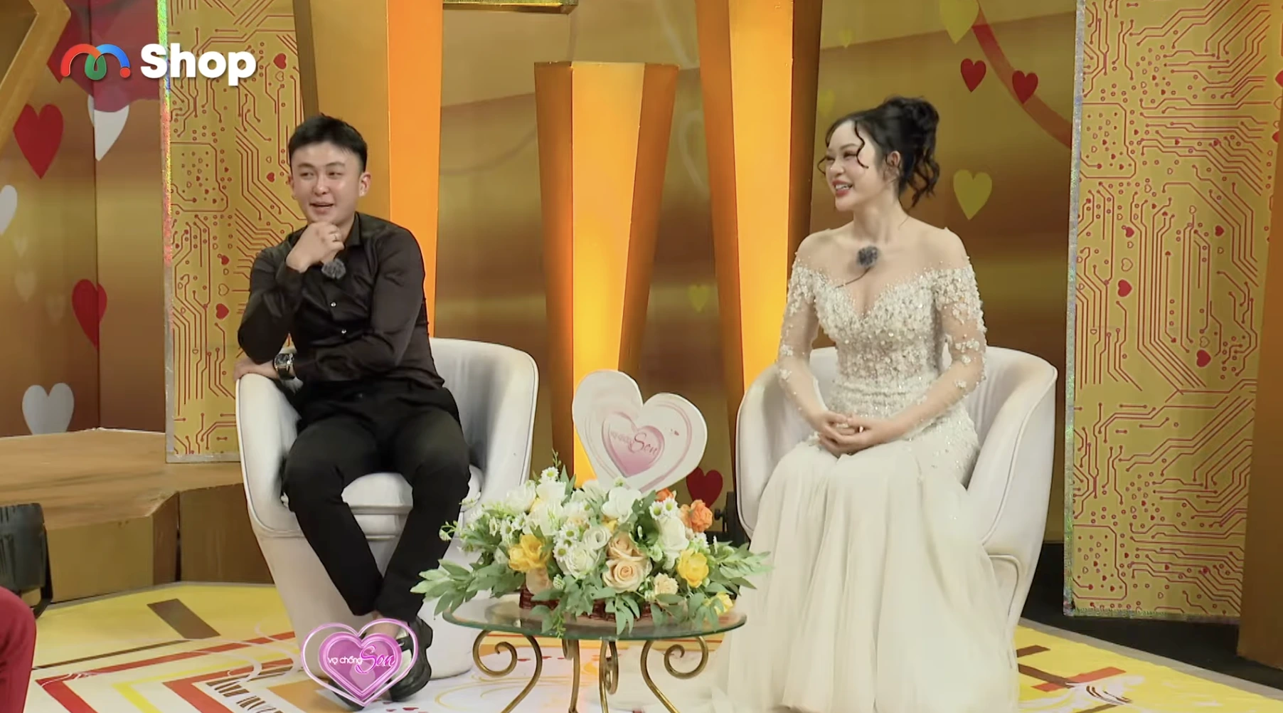 Công Sơn thể hiện sự yêu chiều dành cho vợ, cho biết đã thay đổi hoàn toàn khi gặp Huỳnh Như