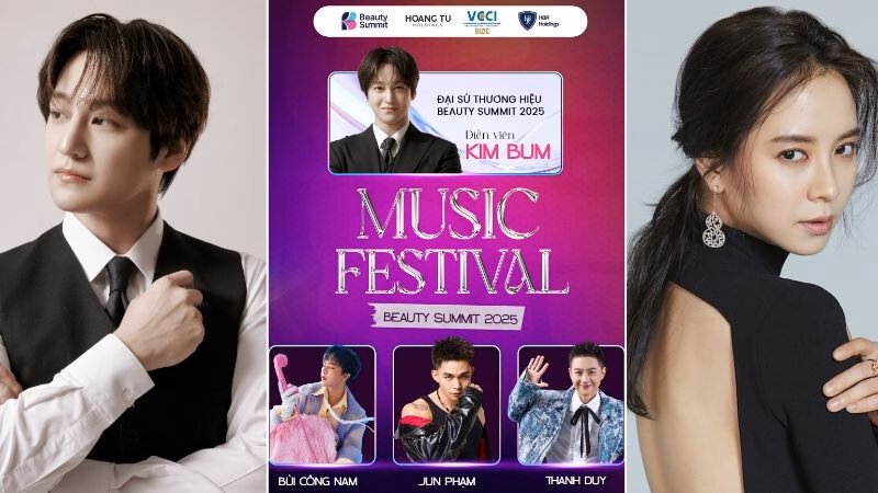 Ngôi sao Kim Bum và Song Ji Hyo sẽ đến Việt Nam vào cuối tháng 8 năm nay ( Ảnh: VnExpress)