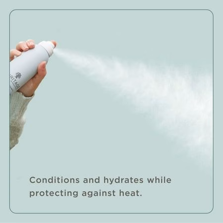 Hairitage Heat Protectant Spray for Re-Heat Styling on Dry Hair + Absorbs Oil, 5oz