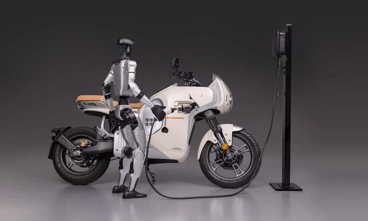 Xe máy điện Honda E-VO chuẩn bị về Việt Nam, giá có thể trên 100 triệu đồng Xe có khả năng sạc nhanh trong 1 tiếng - Ảnh: Honda