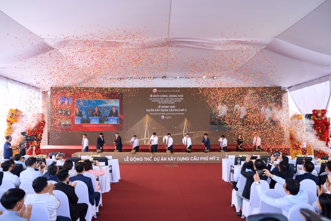 Bản thiết kế cầu Ph&uacute; Mỹ 2