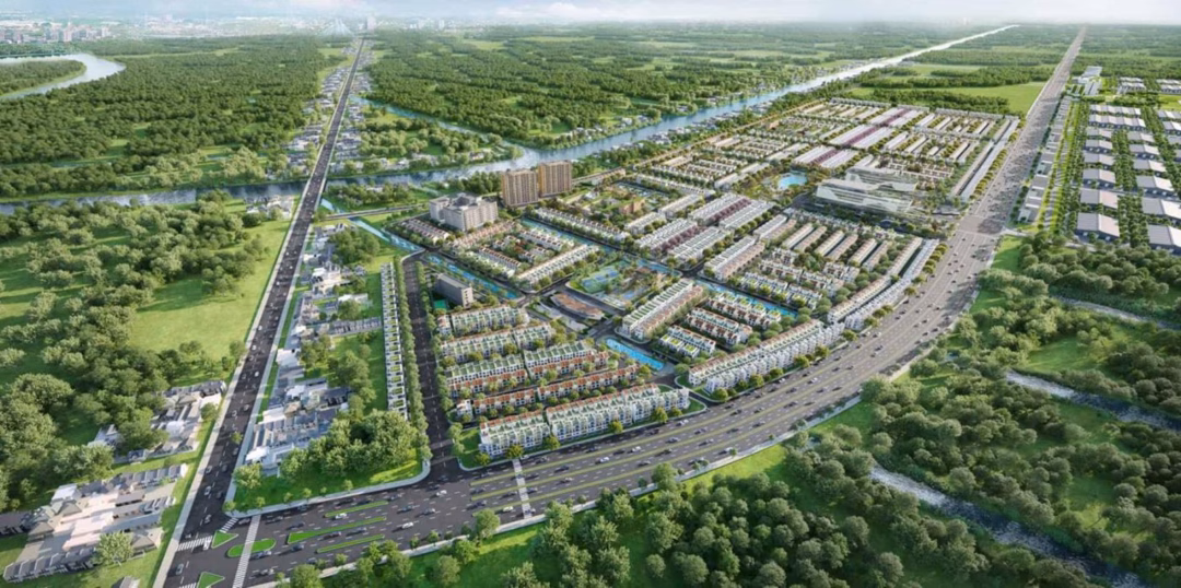 Phối cảnh khu đ&ocirc; thị sinh th&aacute;i LA Home