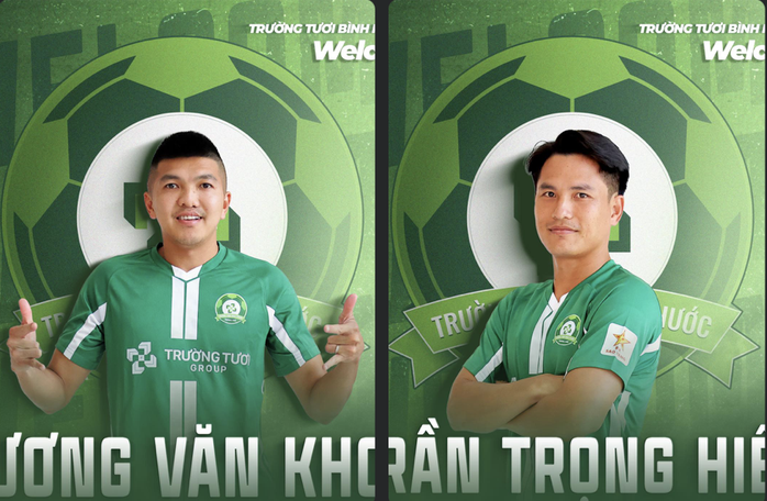 Bình Phước bổ sung trung vệ Quang Thịnh, U23 Việt Nam Các tân binh khác của CLB Bình Phước sau thông báo chiêu mộ thành công Xuân Trường