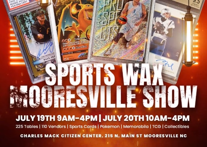 Sat, July 19th, 9:00am & Sun, July 20th, 10:30am Location: Charles Mack Citizen Center, 215 N Main St #2527, Mooresville, NC